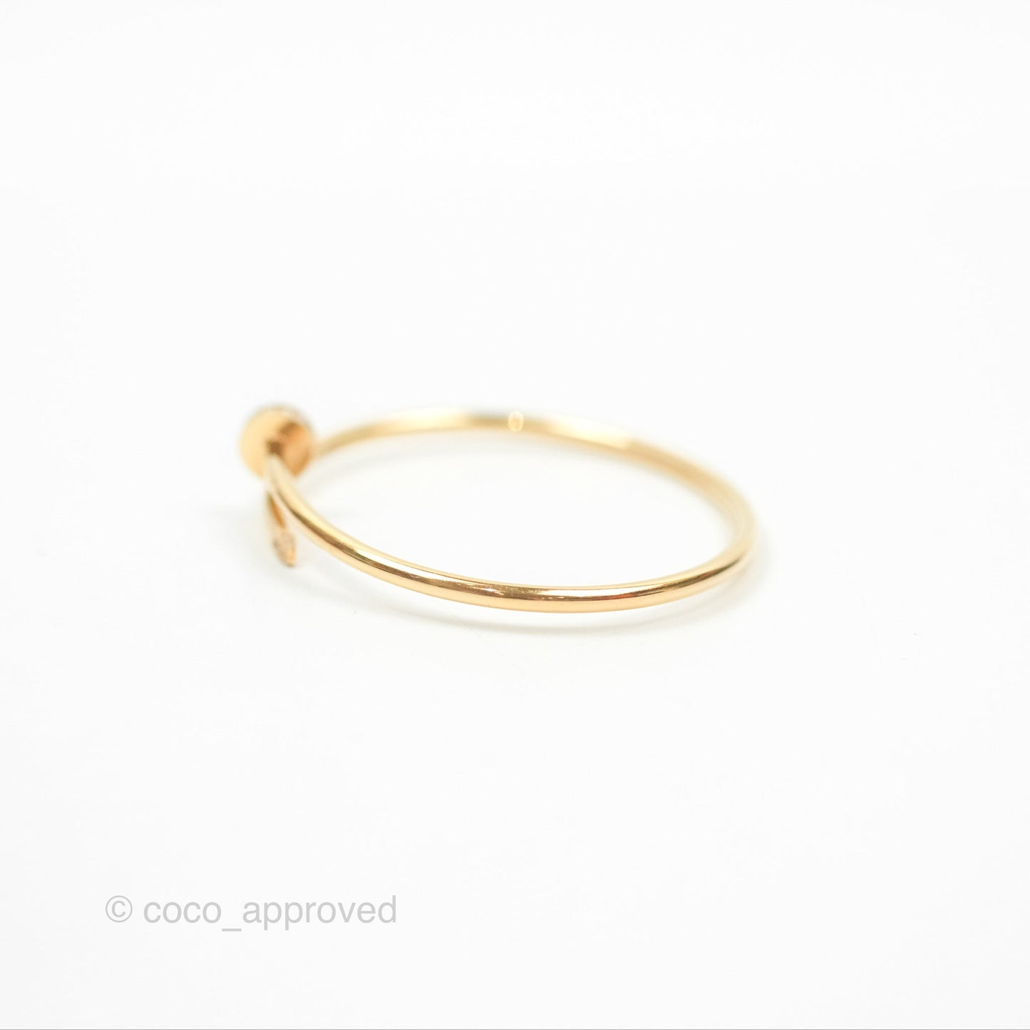 Cartier Small Juste Un Clou Bracelet 18K Yellow Gold Diamond