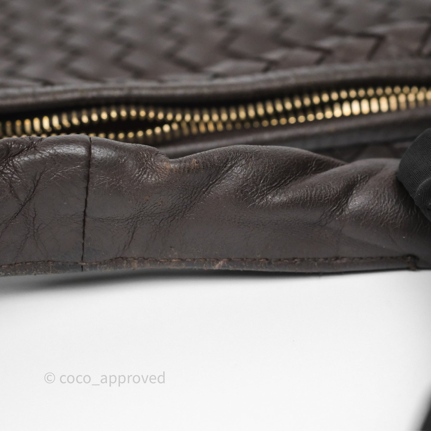 Bottega Veneta Veneta Hobo Ebano Nappa Intrecciato