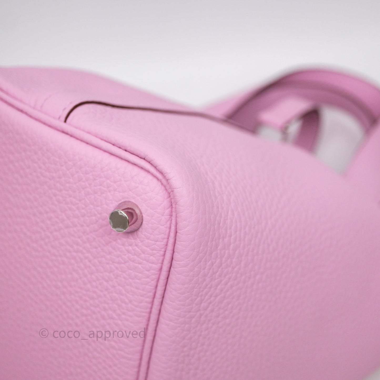 Hermès Picotin Lock 18 Mauve Sylvestre X9 Taurillon Clemence Palladium Hardware