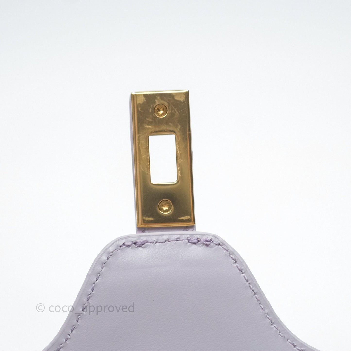 Celine Mini 16 Bag in Satinated Calfskin Light Lilac