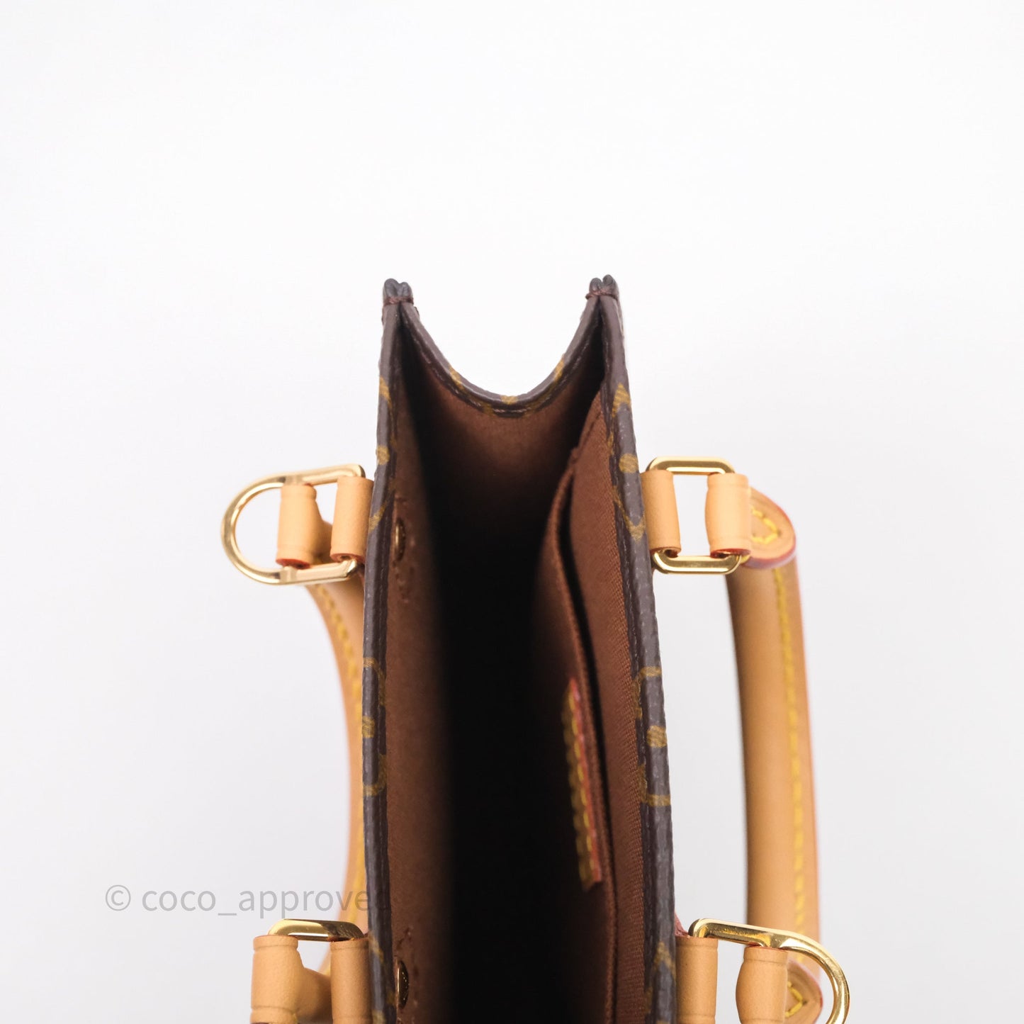 Louis Vuitton Petit Sac Plat Bag Monogram Canvas