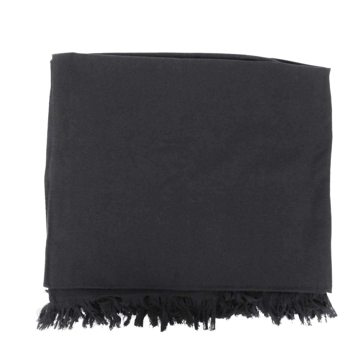 Chanel Black Fringe Beach Towel