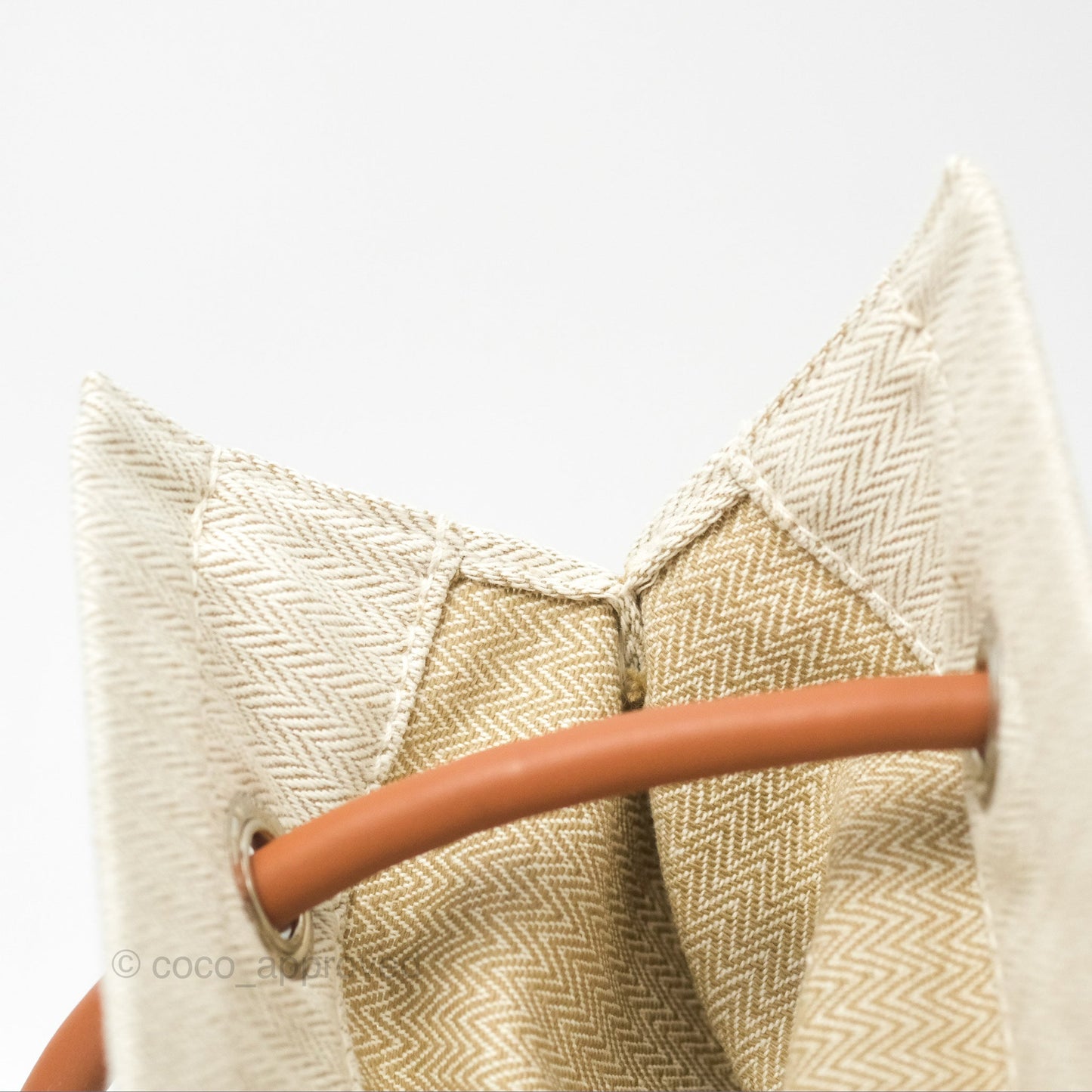 Hermès Aline Canvas Tote Bag