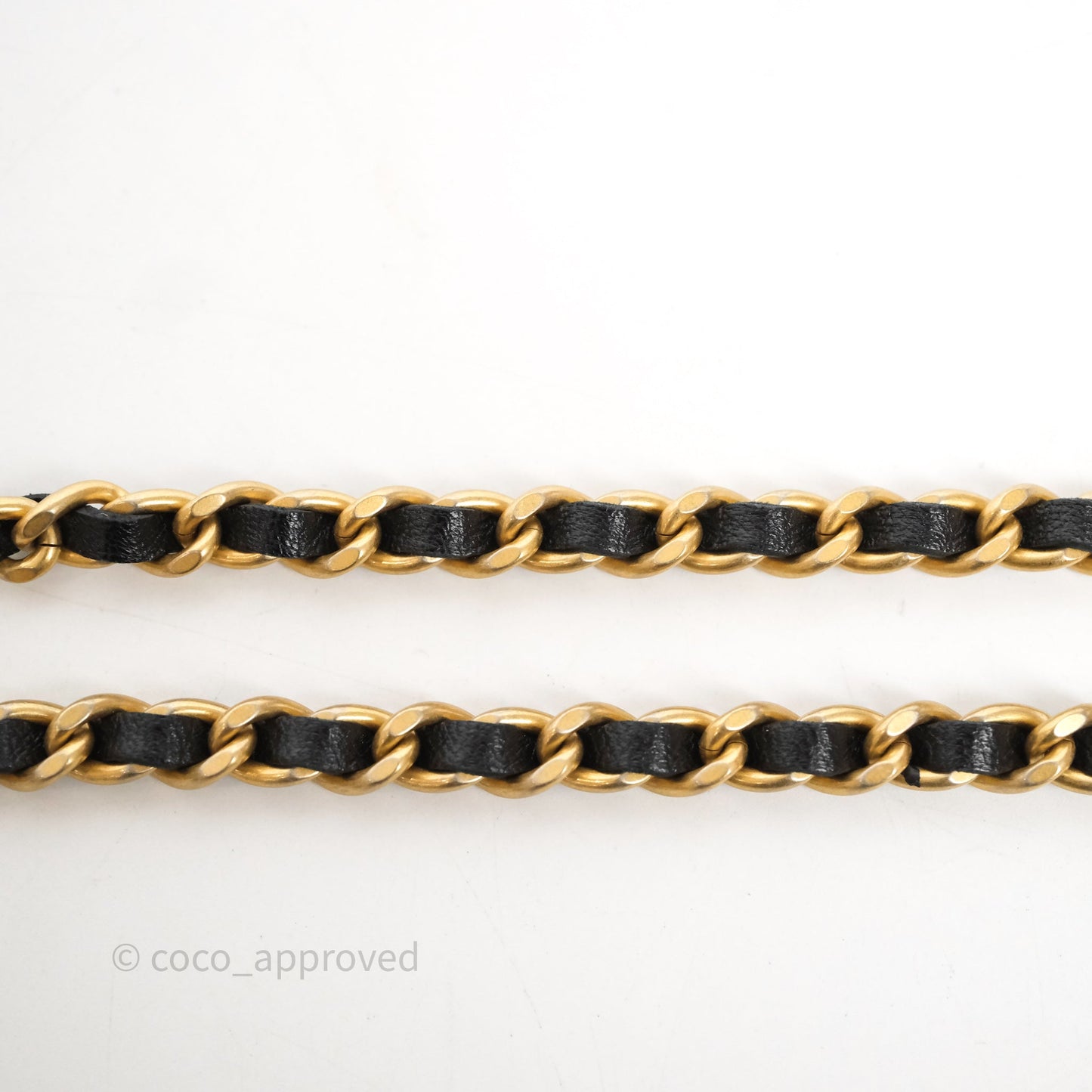 Chanel Mini Top Handle Vanity With Chain Black Lambskin Aged Gold Hardware