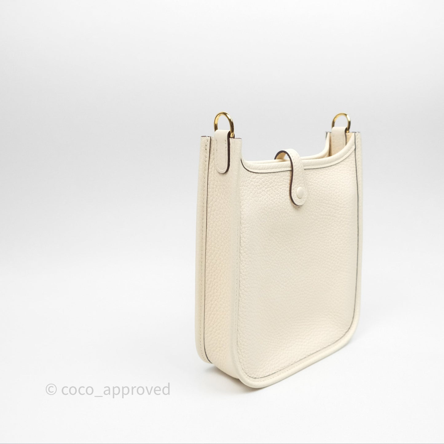 Hermès Mini Evelyne 16 Nata I2 Clemence Gold Hardware