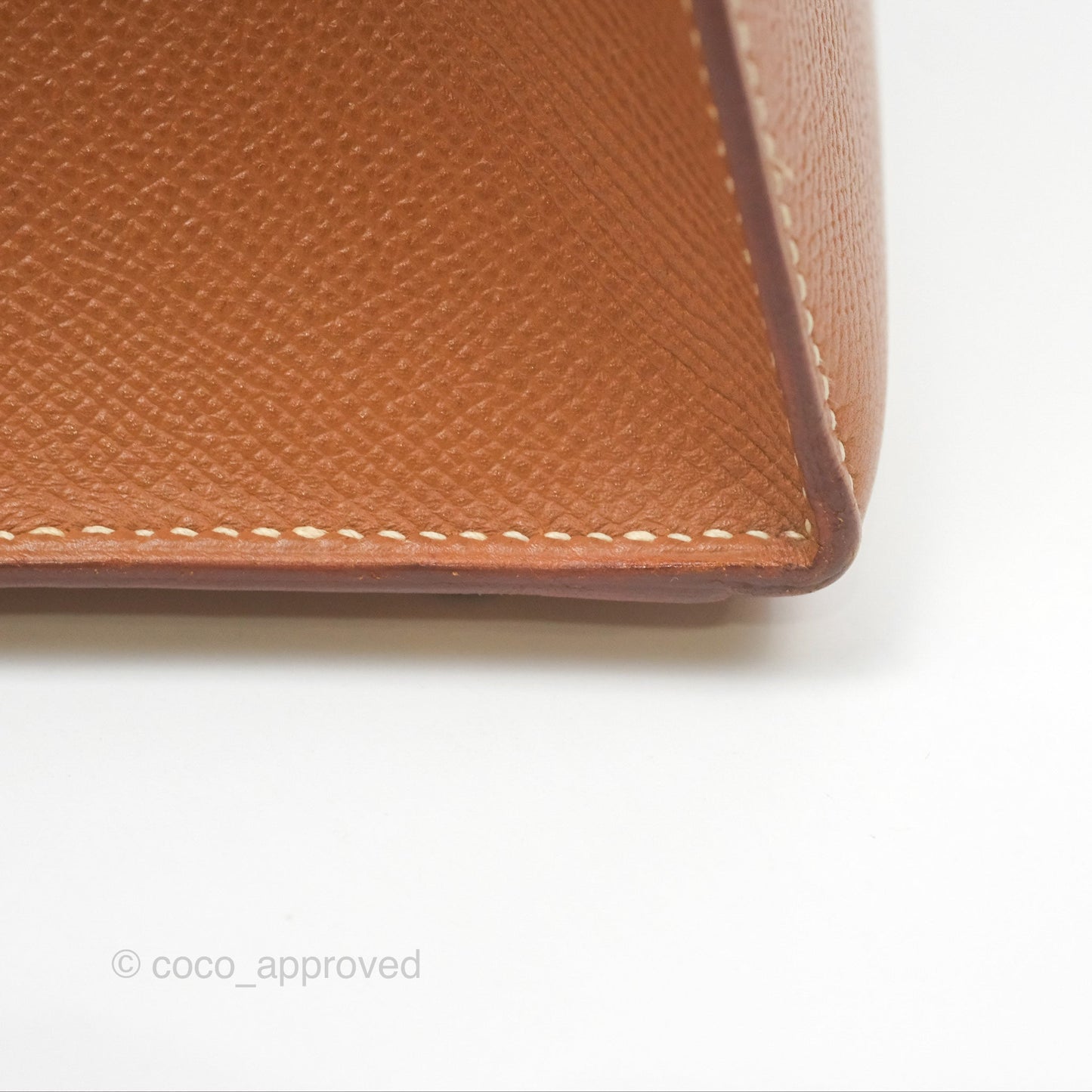 Hermès Kelly 32 Sellier Gold Epsom Gold Hardware