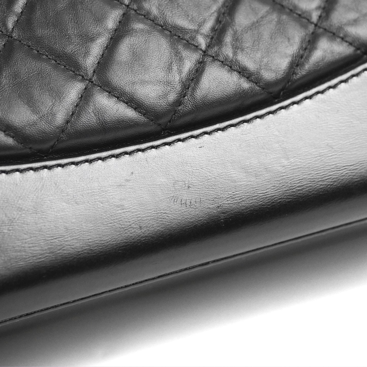 Chanel Medium Gabrielle Backpack Black Aged Calfskin