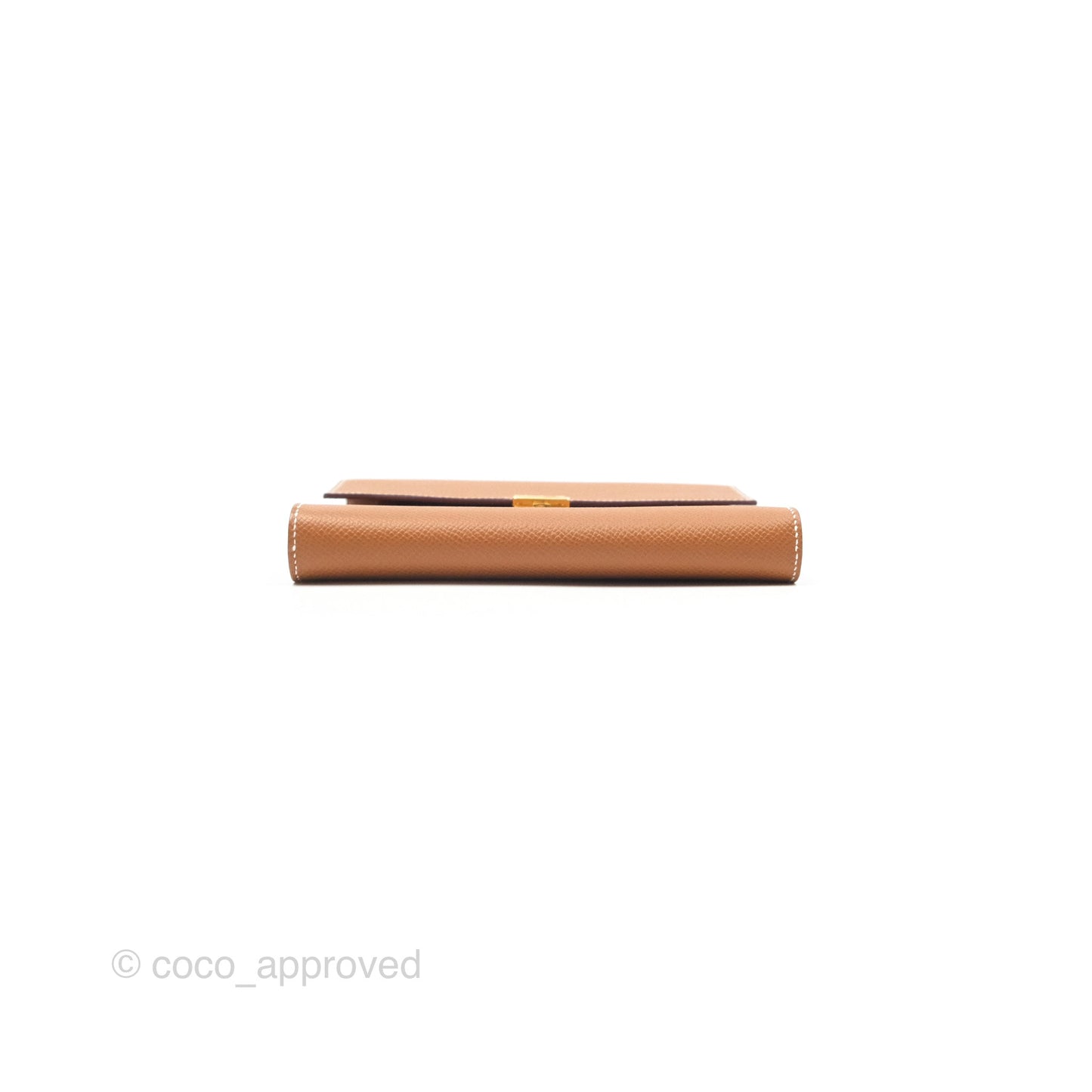 Hermès Clic 16 Wallet On Chain Gold Epsom Gold Hardware