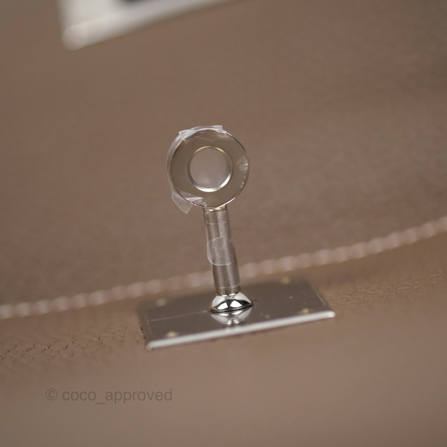 Hermès Kelly 28 Retourne Etoupe 18 Clemence Palladium Hardware