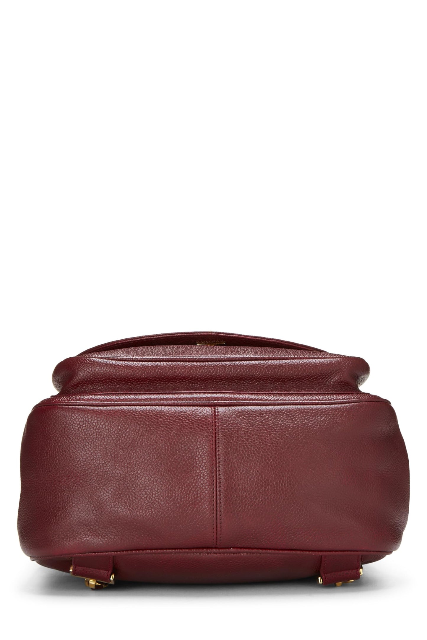 Chanel,  Burgundy Caviar Backpack Medium, Burgundy