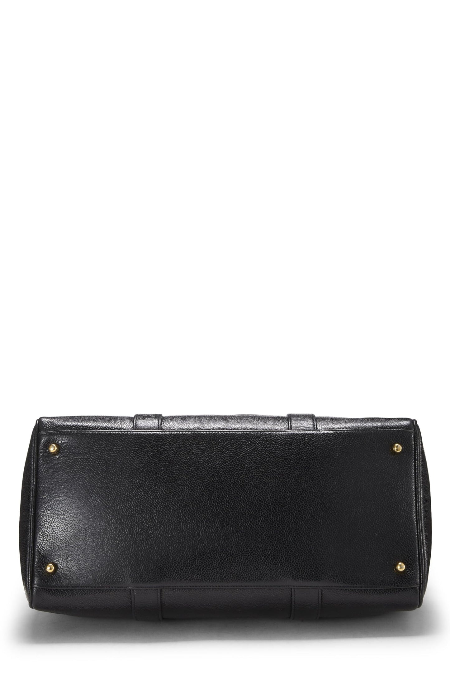 Chanel,  Black Caviar Boston Small, Black