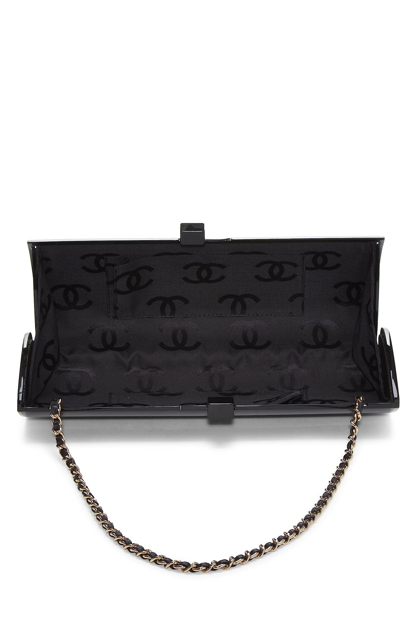 Chanel,  Black Lucite Evening Bag, Black