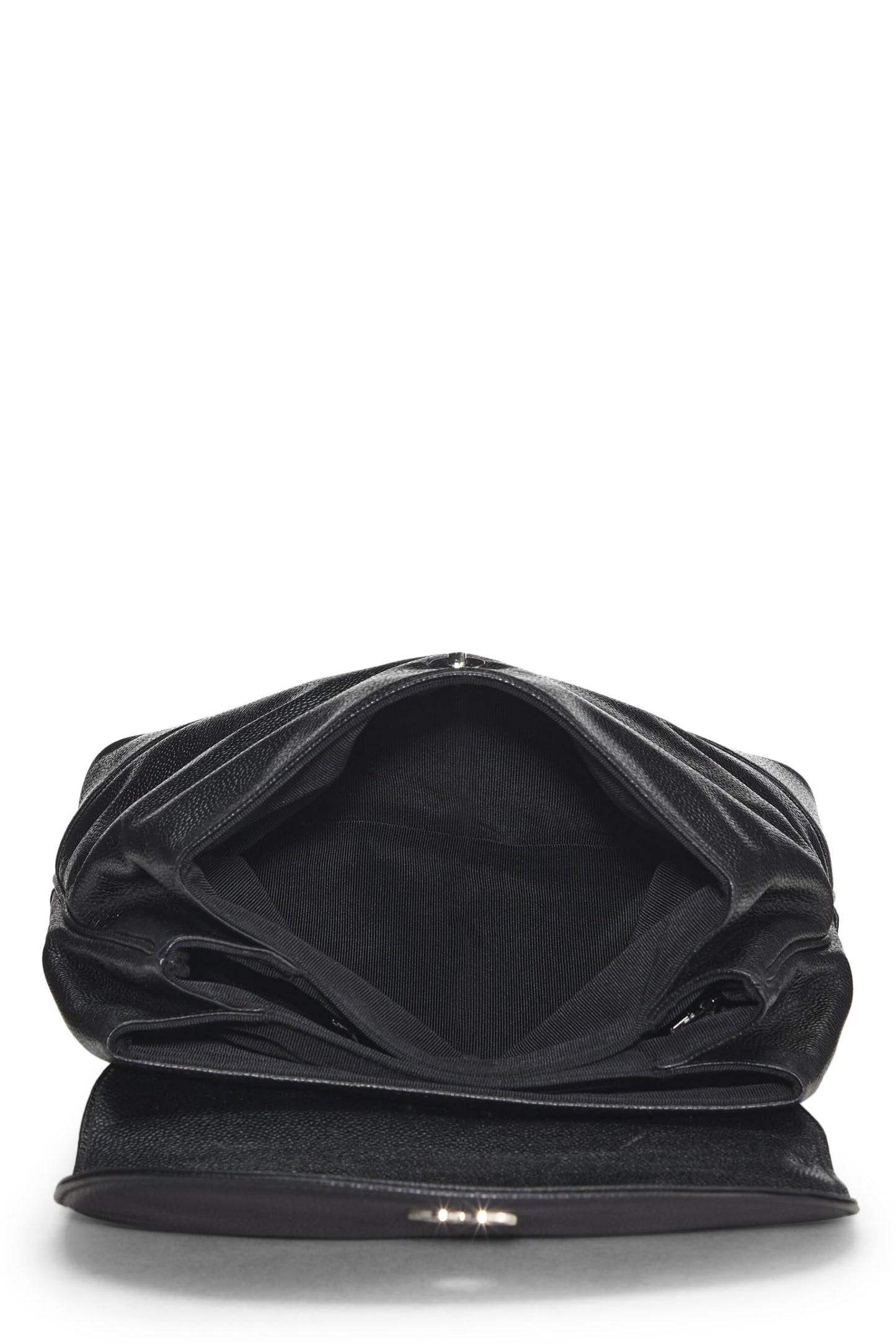 Chanel,  Black Caviar 'CC' Backpack, Black