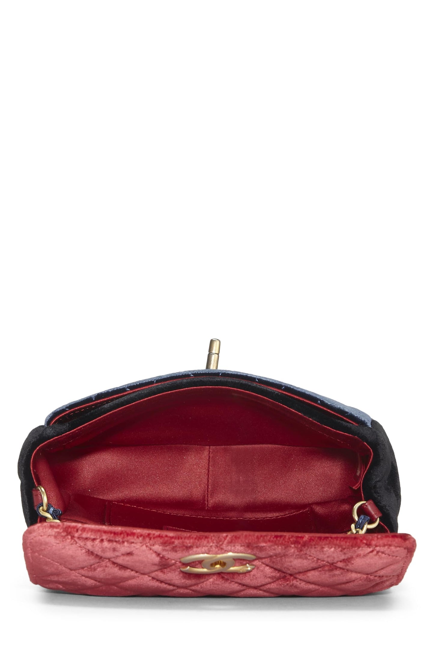 Chanel,  Paris-Cosmopolite Tricolor Velour Private Affair Flap Bag, Multi