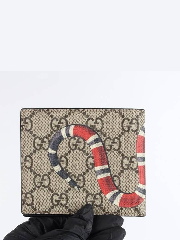 Luxury Gucci Trending 2025 Snake half wallet