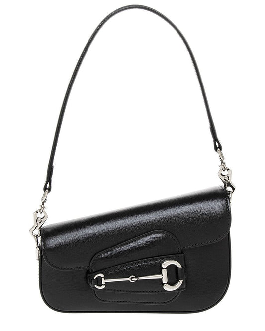 Luxury Gucci Trending 2025 Horsebit 1955 Mini Leather Shoulder Bag