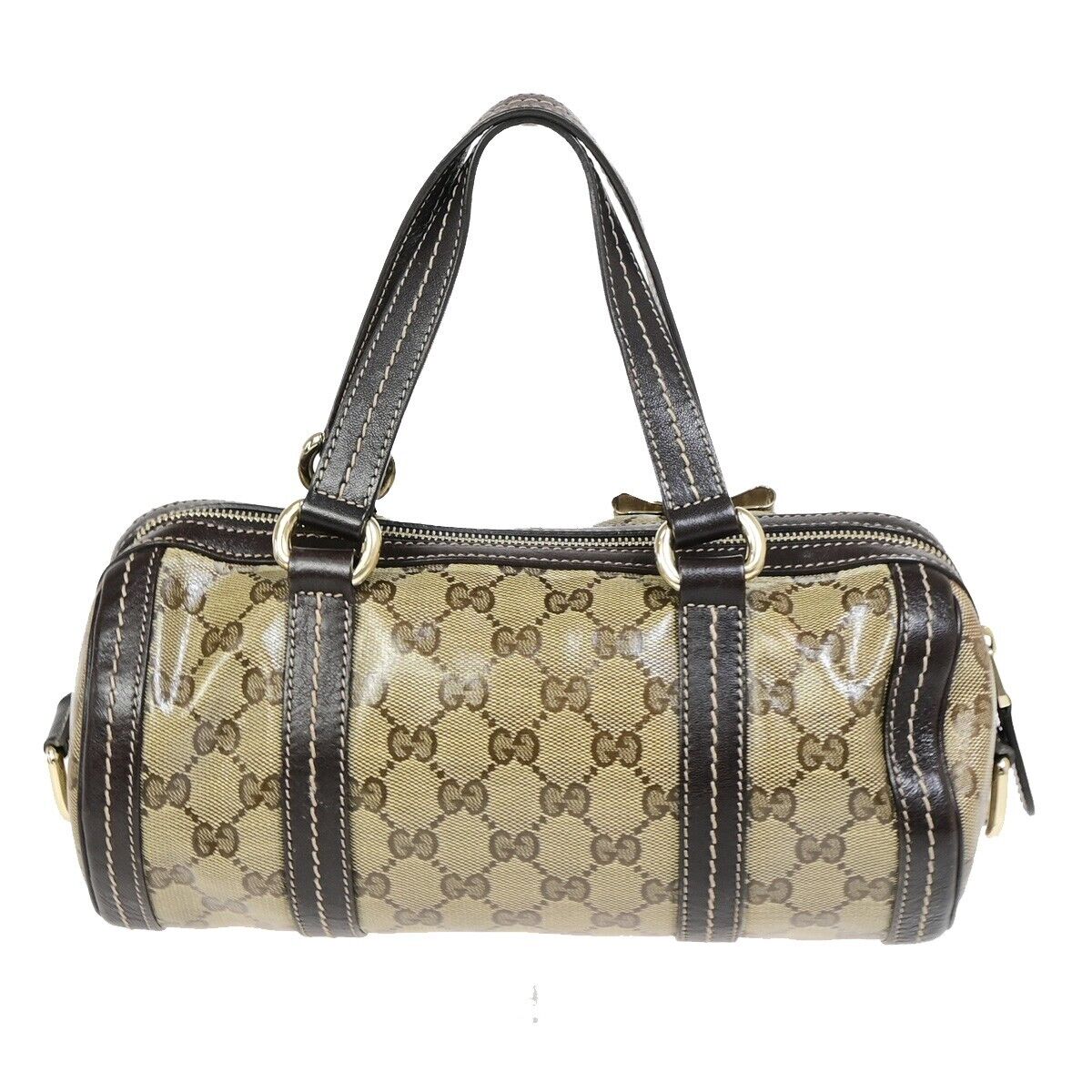 Luxury Gucci Trending 2025 Gg Crystal  Canvas Handbag ()