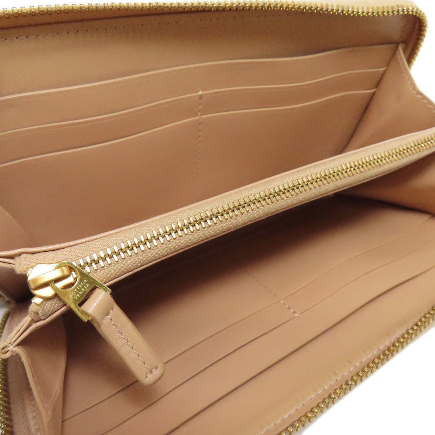 Luxury Bottega Veneta  Leather Long Wallet (Bi-Fold) ()