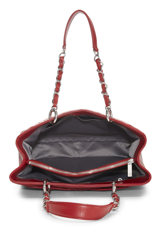 Chanel,  Red Caviar Grand Shopping Tote (GST), Red