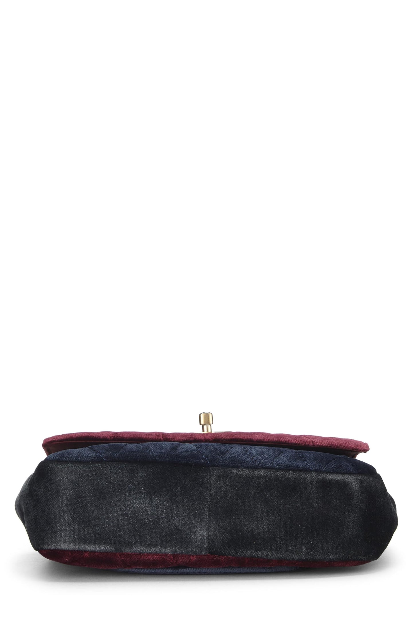 Chanel,  Paris-Cosmopolite Tricolor Velour Private Affair Camellia Flap Bag Medium, Multi