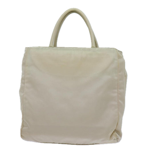 Luxury PradaHand Bag Nylon Beige 72007