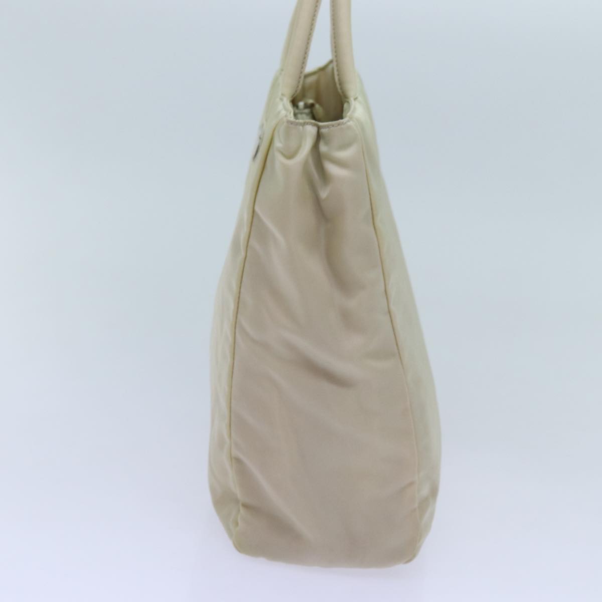 Luxury PradaHand Bag Nylon Beige 72007