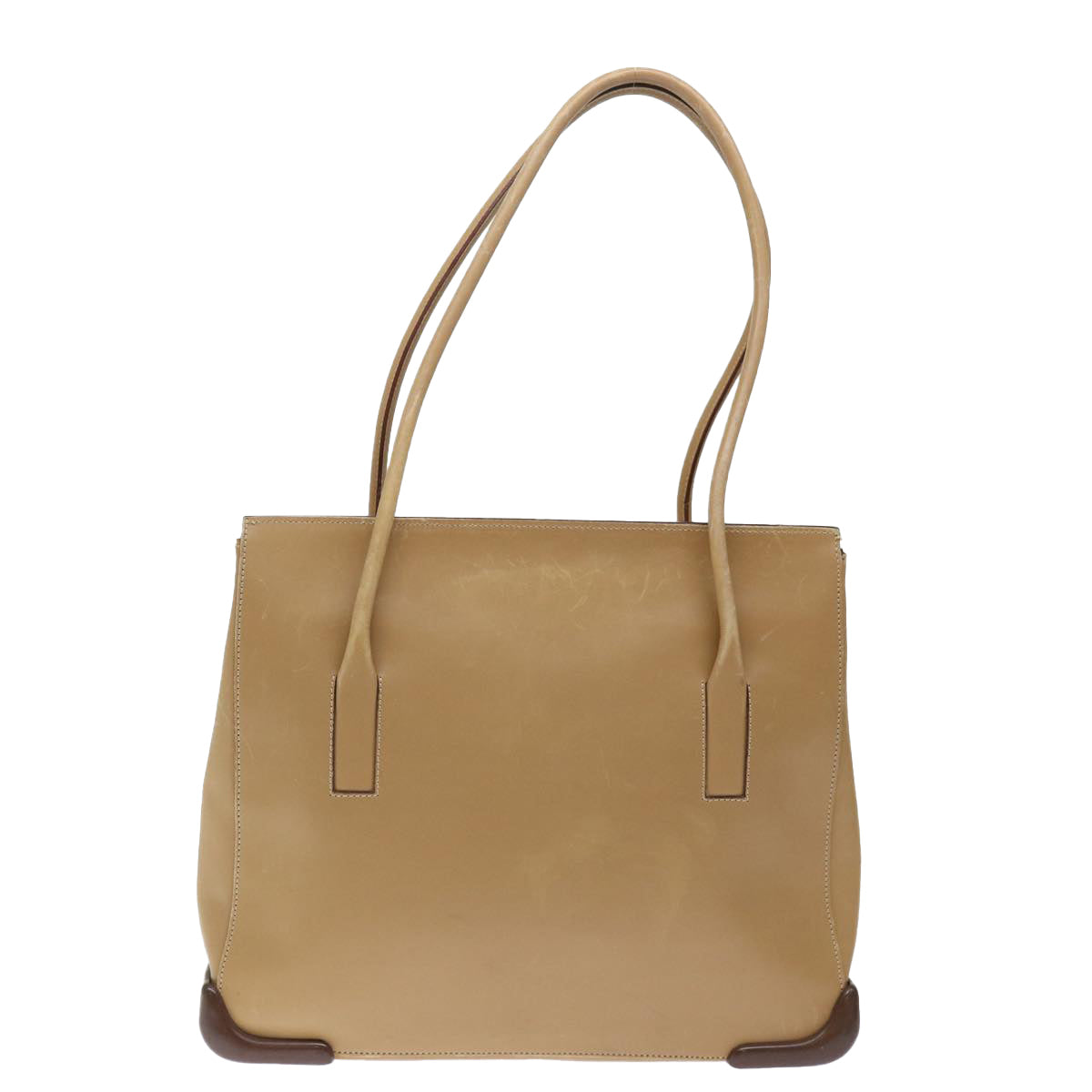Luxury PradaShoulder Bag Leather Khaki 72013