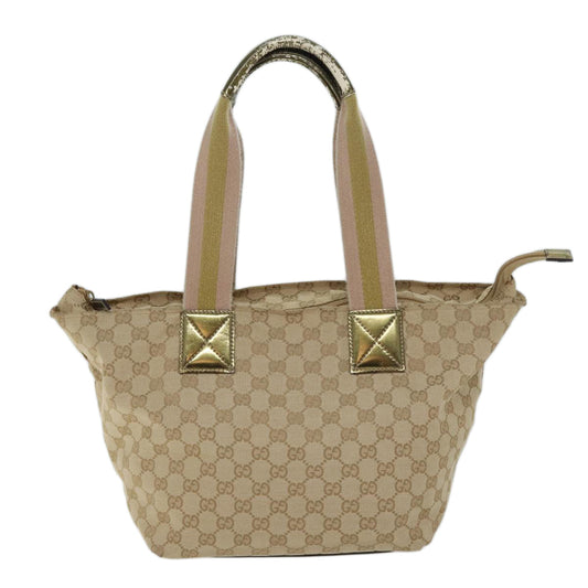 Luxury Gucci Trending 2025 GG Canvas Sherry Line Hand Bag Beige Pink gold 131230  72030
