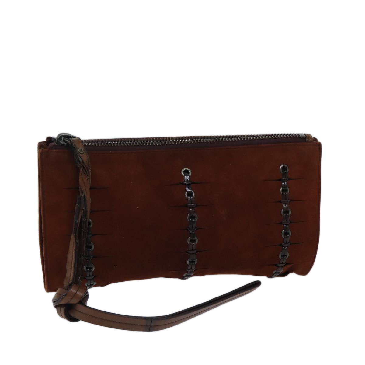 Luxury Gucci Trending 2025 Pouch Suede Brown 101684  72036