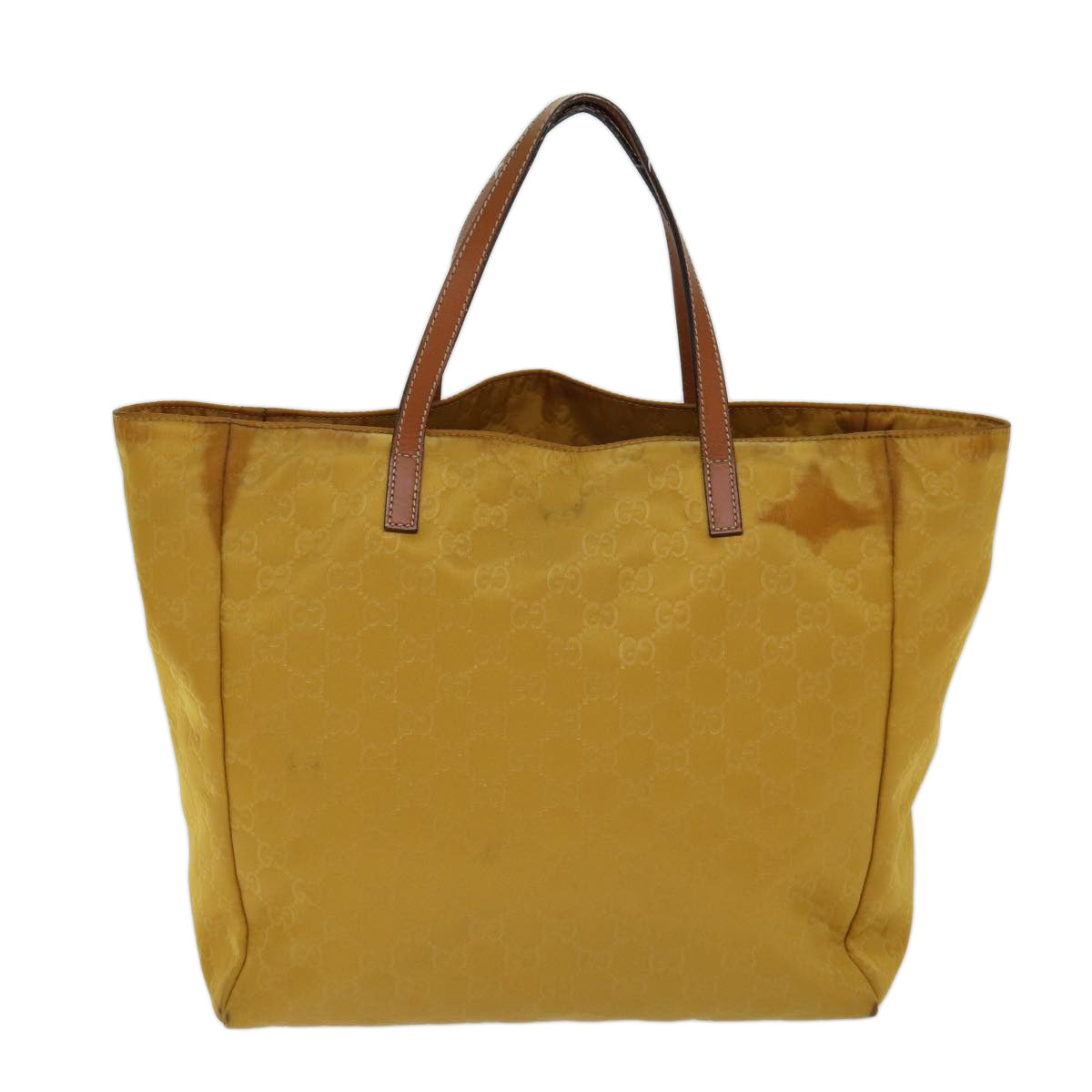 Luxury Gucci Trending 2025 GG Canvas Tote Bag Yellow 282439  72047