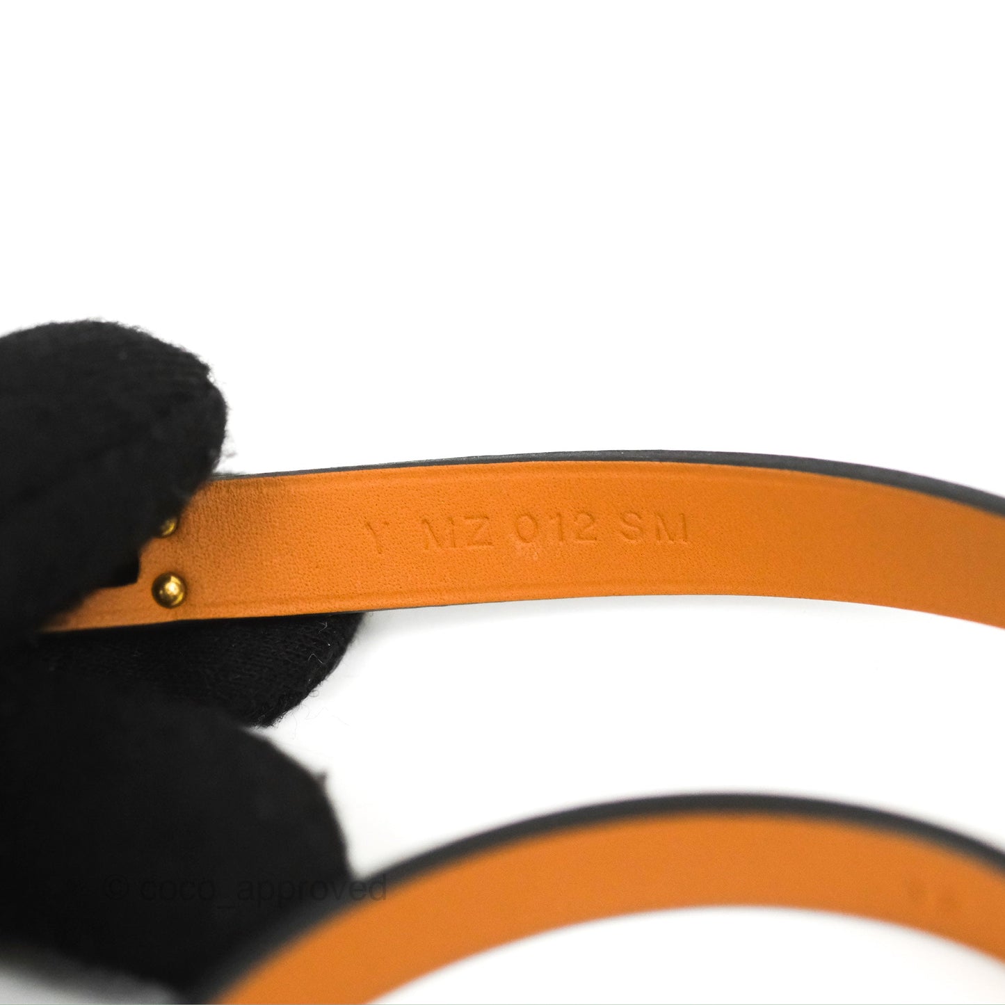 Hermès Mini Kelly Double Tour Bracelet Black Swift Gold Hardware