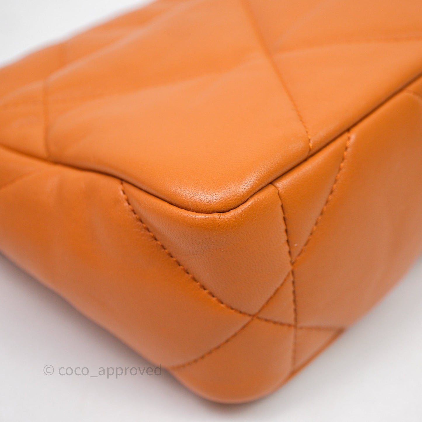 Chanel 19 Small Caramel Mixed Hardware
