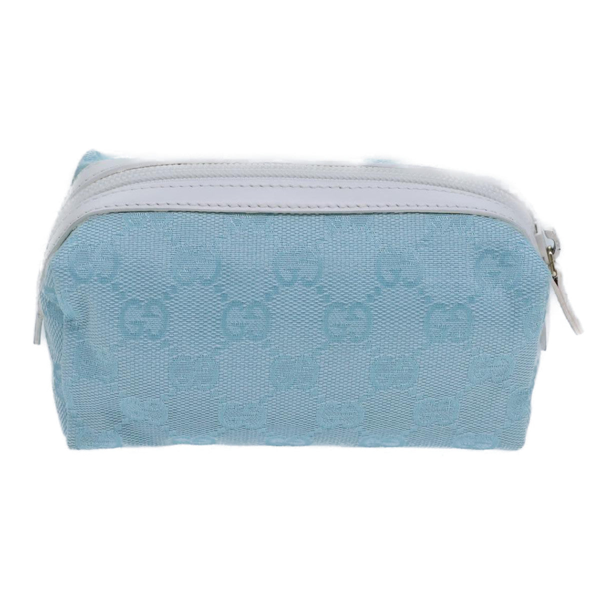 Luxury Gucci Trending 2025 GG Canvas Pouch Light Blue 039 1118  72109