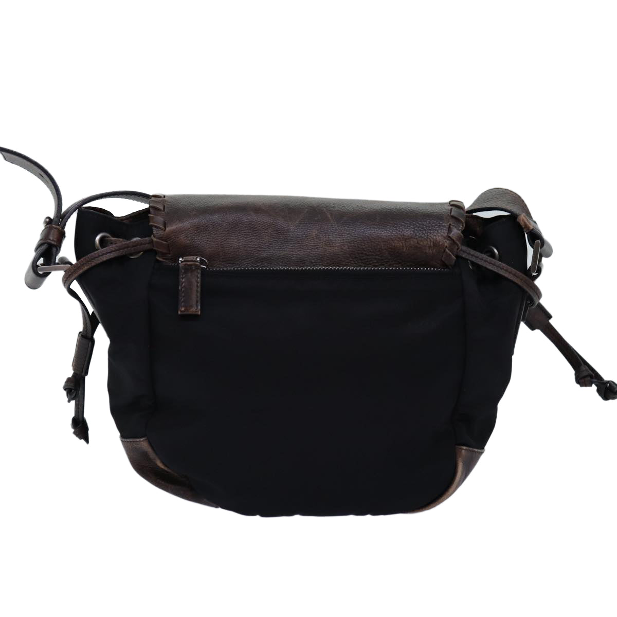 Luxury PradaShoulder Bag Leather Brown 72118