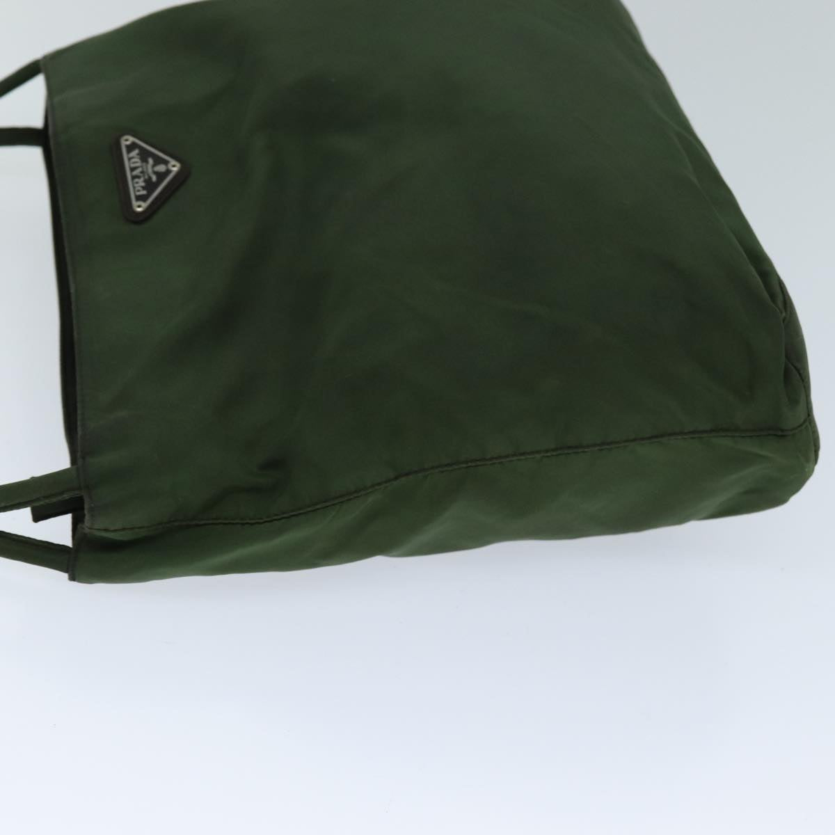 Luxury PradaTote Bag Nylon Khaki 72138