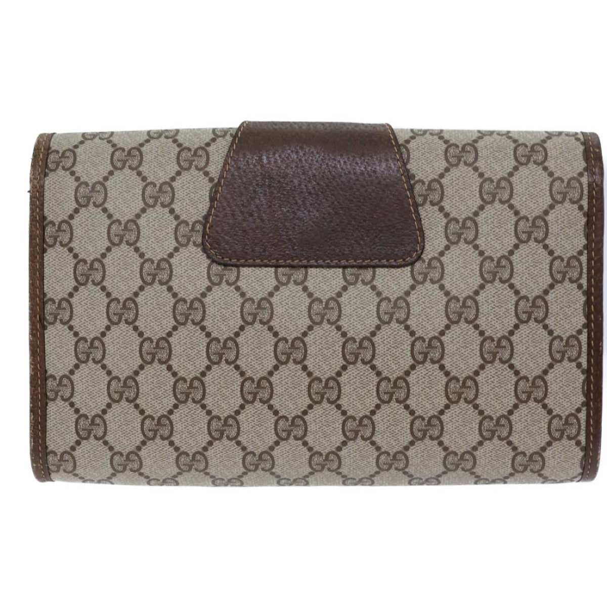 Luxury Gucci Trending 2025 GG Canvas Web Sherry Line Clutch Bag PVC Beige Green Red  72156