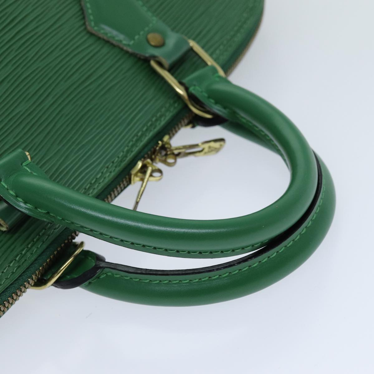 LOUIS VUITTON Epi Alma Hand Bag Borneo Green M52144 LV 72224