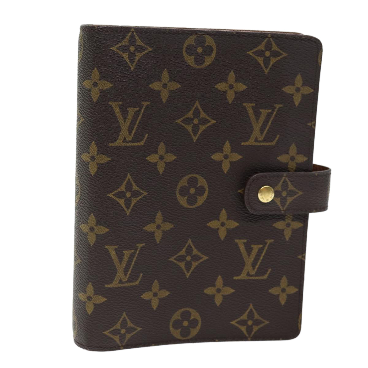 LOUIS VUITTON Monogram Agenda MM Day Planner Cover R20105 LV 72237
