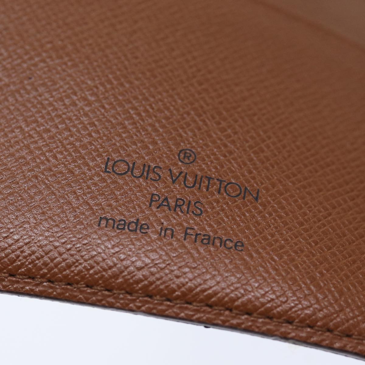 LOUIS VUITTON Monogram Agenda MM Day Planner Cover R20105 LV 72237