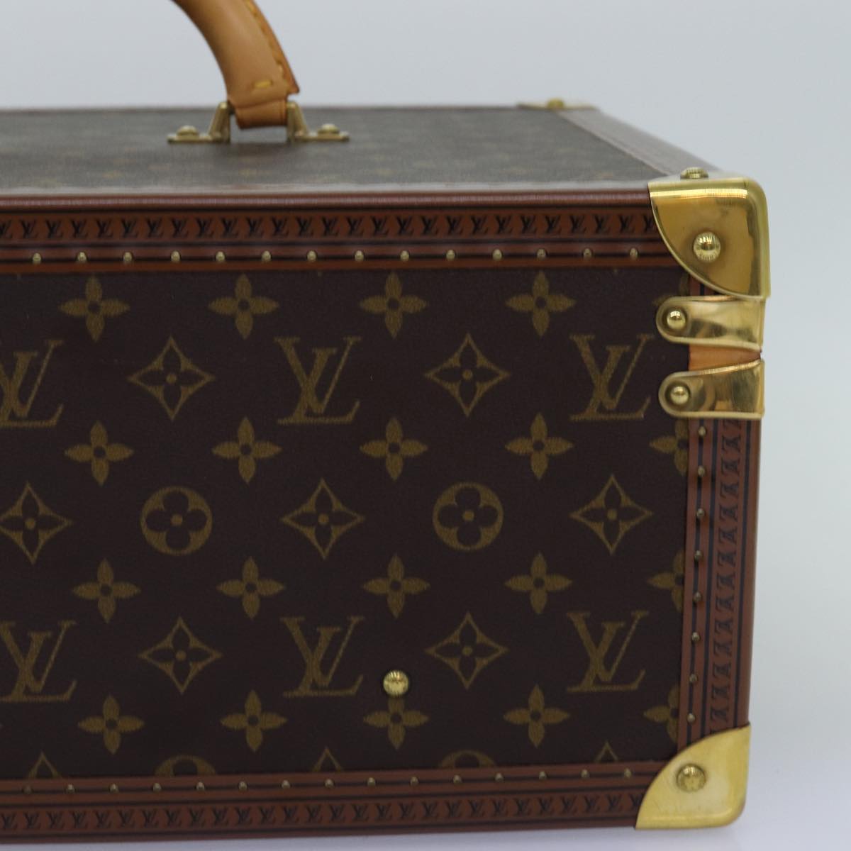 LOUIS VUITTON Monogram Attache Case Trunk SPO LV 72245S