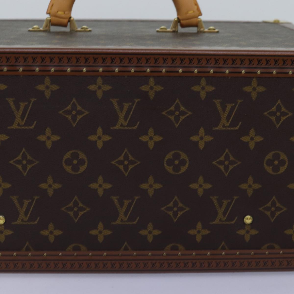 LOUIS VUITTON Monogram Attache Case Trunk SPO LV 72245S