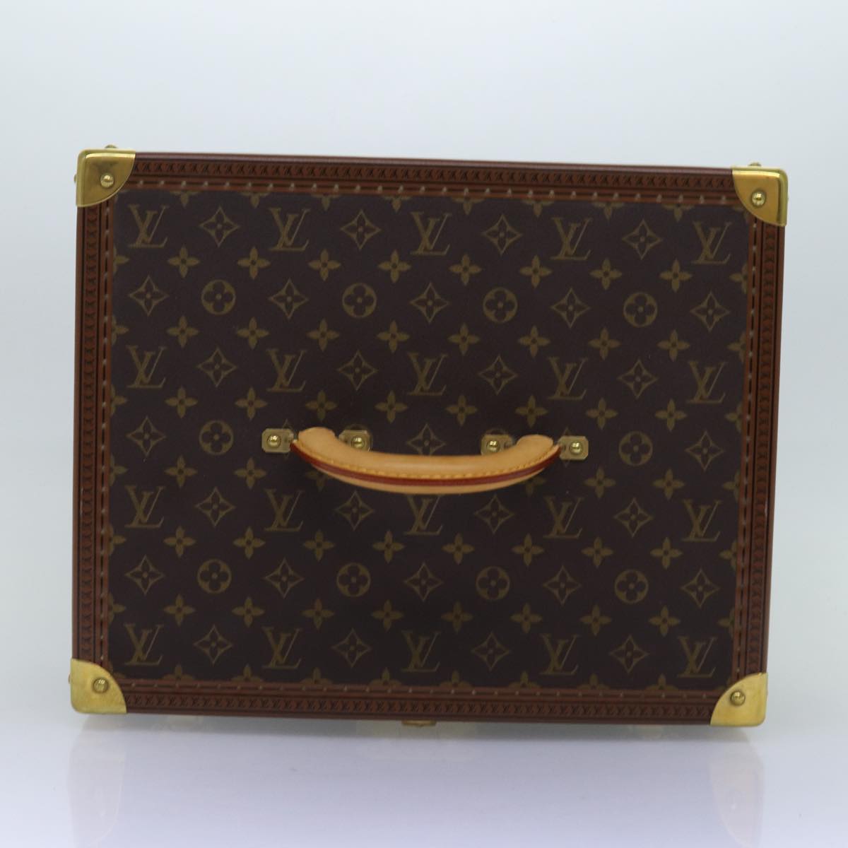 LOUIS VUITTON Monogram Attache Case Trunk SPO LV 72245S