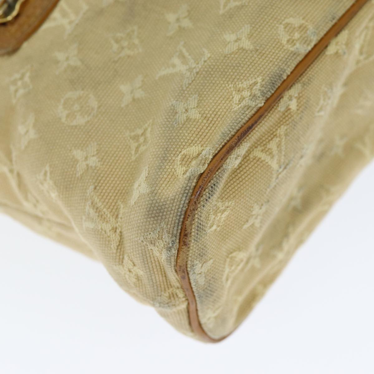 LOUIS VUITTON Monogram Mini Lucille PM Hand Bag Beige M92684 LV 72252