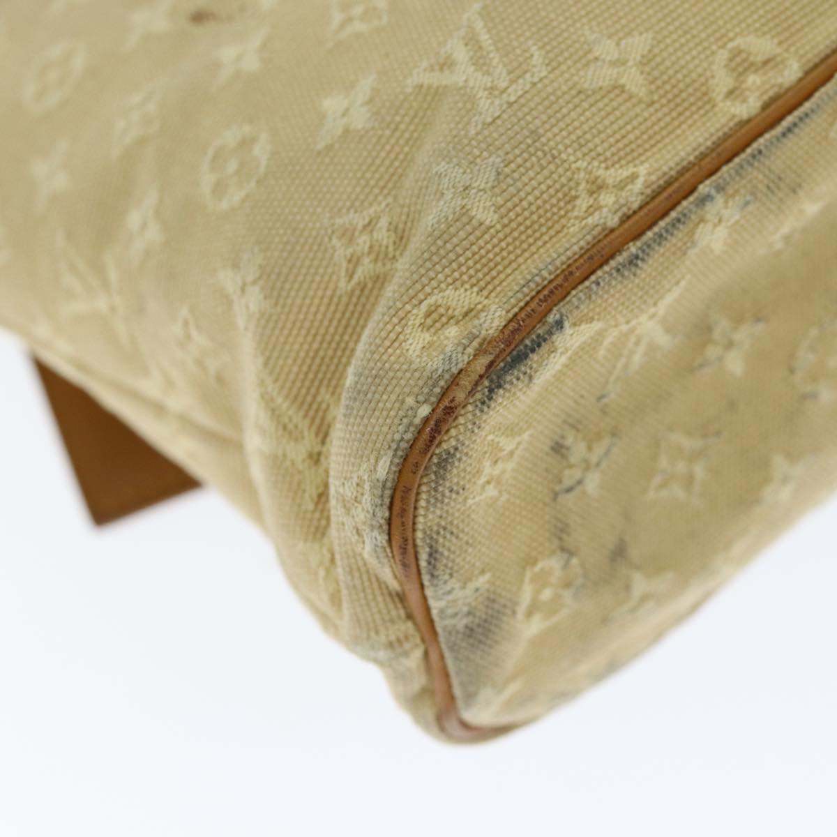 LOUIS VUITTON Monogram Mini Lucille PM Hand Bag Beige M92684 LV 72252