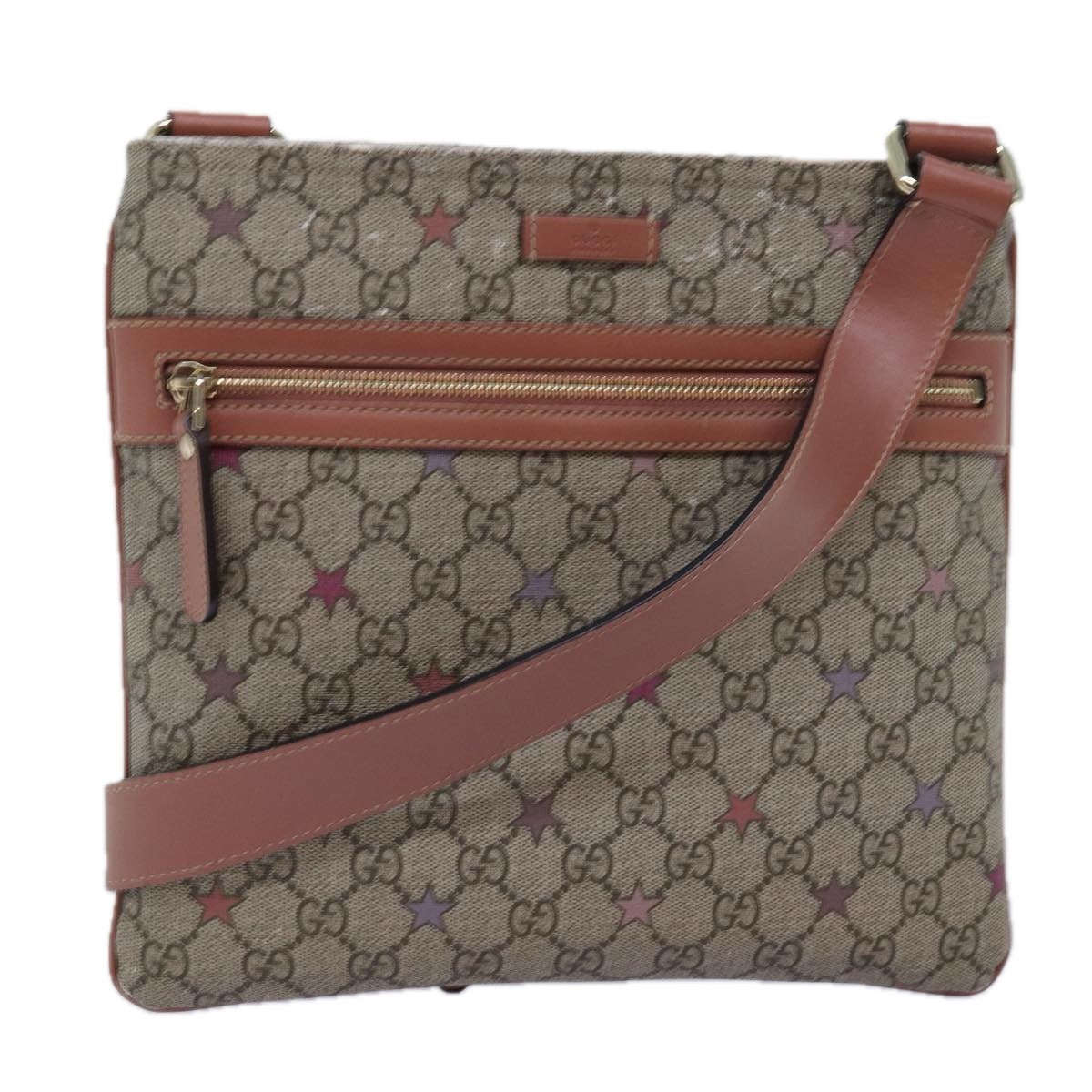 Luxury Gucci Trending 2025 GG Supreme Shoulder Bag PVC Beige 295257  72293