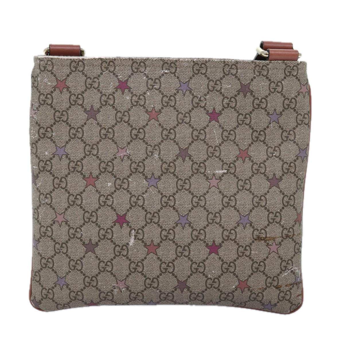 Luxury Gucci Trending 2025 GG Supreme Shoulder Bag PVC Beige 295257  72293