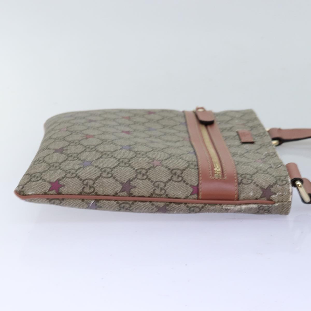 Luxury Gucci Trending 2025 GG Supreme Shoulder Bag PVC Beige 295257  72293