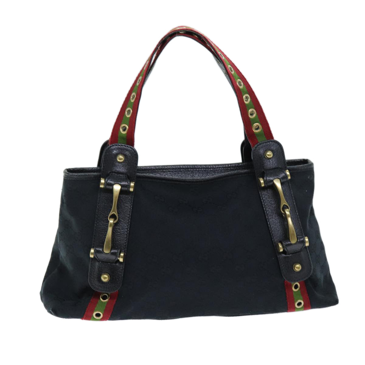 Luxury Gucci Trending 2025 GG Canvas Web Sherry Line Hand Bag Black Red Green 144188  72294