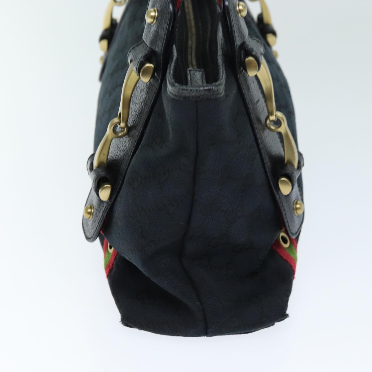 Luxury Gucci Trending 2025 GG Canvas Web Sherry Line Hand Bag Black Red Green 144188  72294