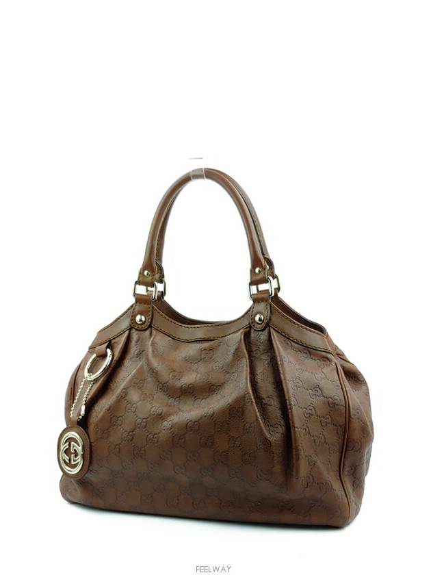 Luxury Gucci Trending 2025 GG Cima Suki Bag 211944 Leather Shoulder
